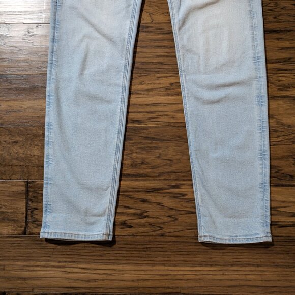 American Eagle mom straight jeans light wash size 2 X-long - Picture 12 of 15